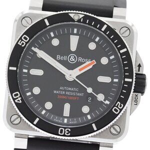Bell＆Ross BR03-92-DIV BR03-92-D-BL-ST Date black Dial Automatic Men's_891661